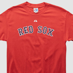 Boston Red Sox Majestic 2010 T-shirt Red Vintage