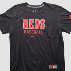 Cincinnati Reds 2010s T-shirt Black Vintage | Nike