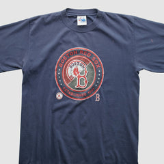 Boston Red Sox Majestic 2000s T-shirt Navy Vintage