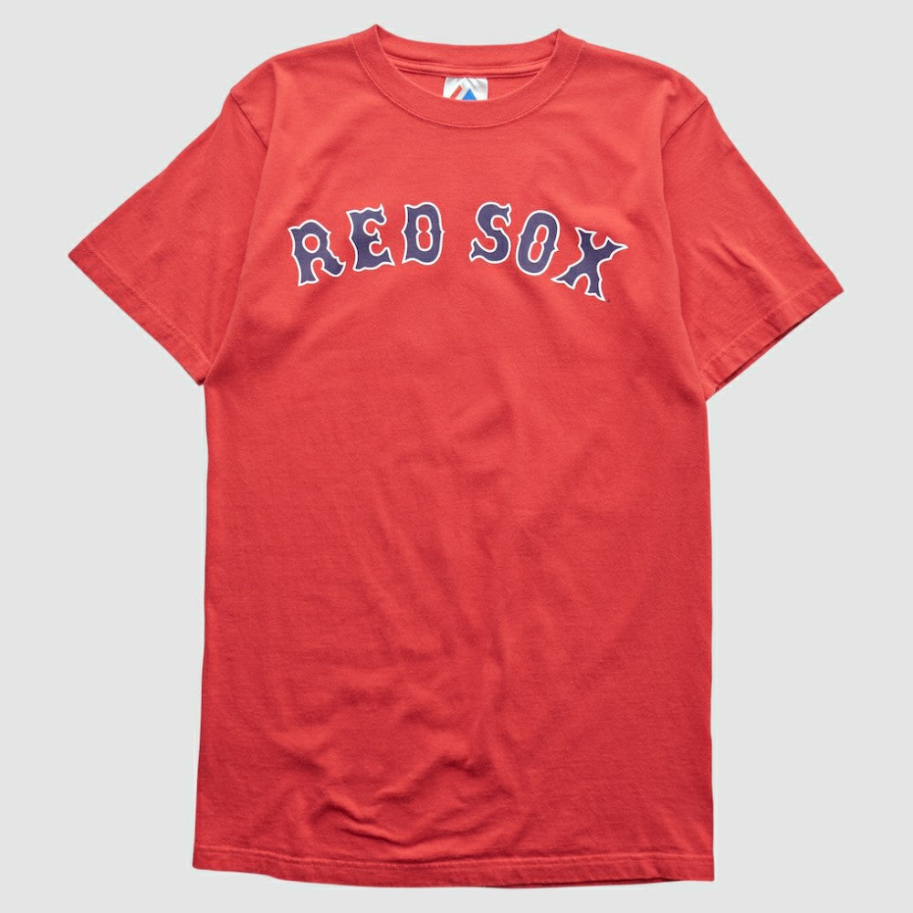 Boston Red Sox Majestic 2000s T-shirt Red Vintage