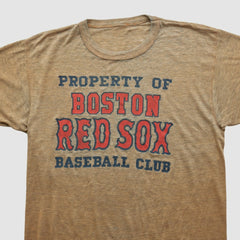 Boston Red Sox 80s T-shirt Tan Vintage
