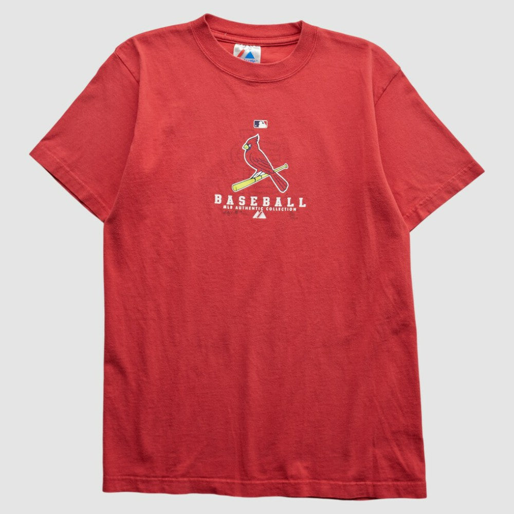 St. Louis Cardinals Majestic 2008 T-shirt Red Vintage