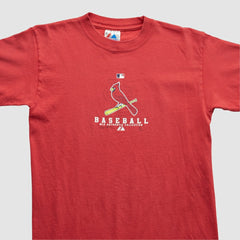 St. Louis Cardinals Majestic 2008 T-shirt Red Vintage