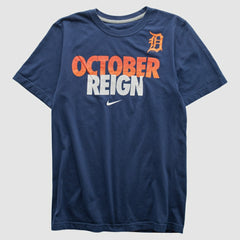 Detroit Tigers 2010s T-shirt Navy Vintage | Nike