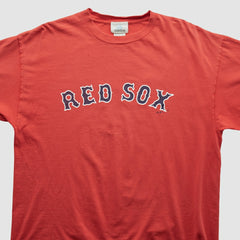Boston Red Sox Adidas 2000s T-shirt Red Vintage