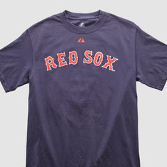 Boston Red Sox Majestic 2000s T-shirt Navy Vintage