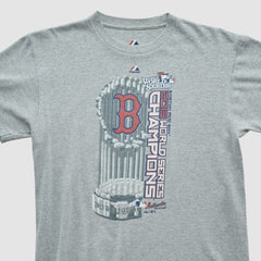 Boston Red Sox Majestic 2013 T-shirt Heather Gray Vintage