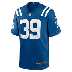 George Odum Indianapolis Colts Team Game Jersey - Royal