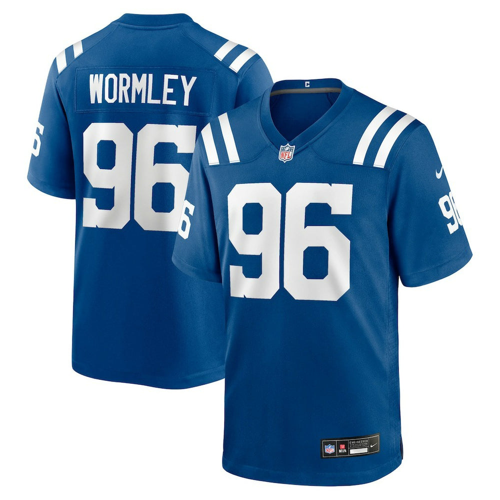 Chris Wormley Indianapolis Colts Team Game Jersey - Royal