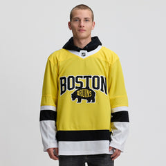 Boston Bruins Fanatics 2026 NHL Stadium Series Premium Custom Jersey Gold