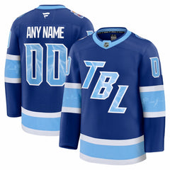 Tampa Bay Lightning Fanatics 2026 NHL Stadium Series Premium Custom Jersey Blue