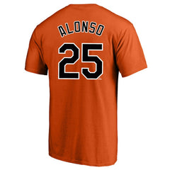 Pete Alonso Baltimore Orioles Profile Big & Tall Name & Number T-Shirt Orange