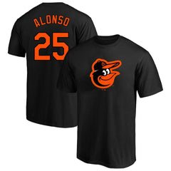 Pete Alonso Baltimore Orioles Profile Big & Tall Name & Number T-Shirt Black