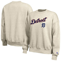 Detroit Tigers Champion Women's All-Star Sweatshirt Oatmeal