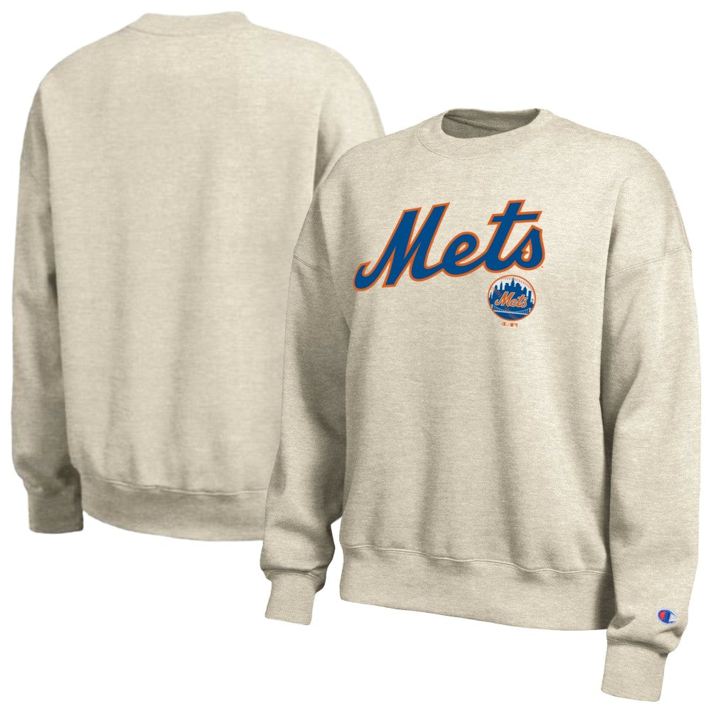New York Mets Champion Women's All-Star Sweatshirt Oatmeal