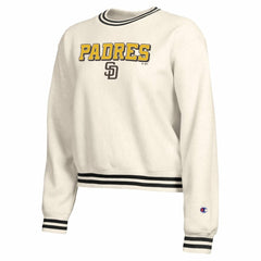 San Diego Padres Champion Women's Reverse Weave Sweatshirt Cream