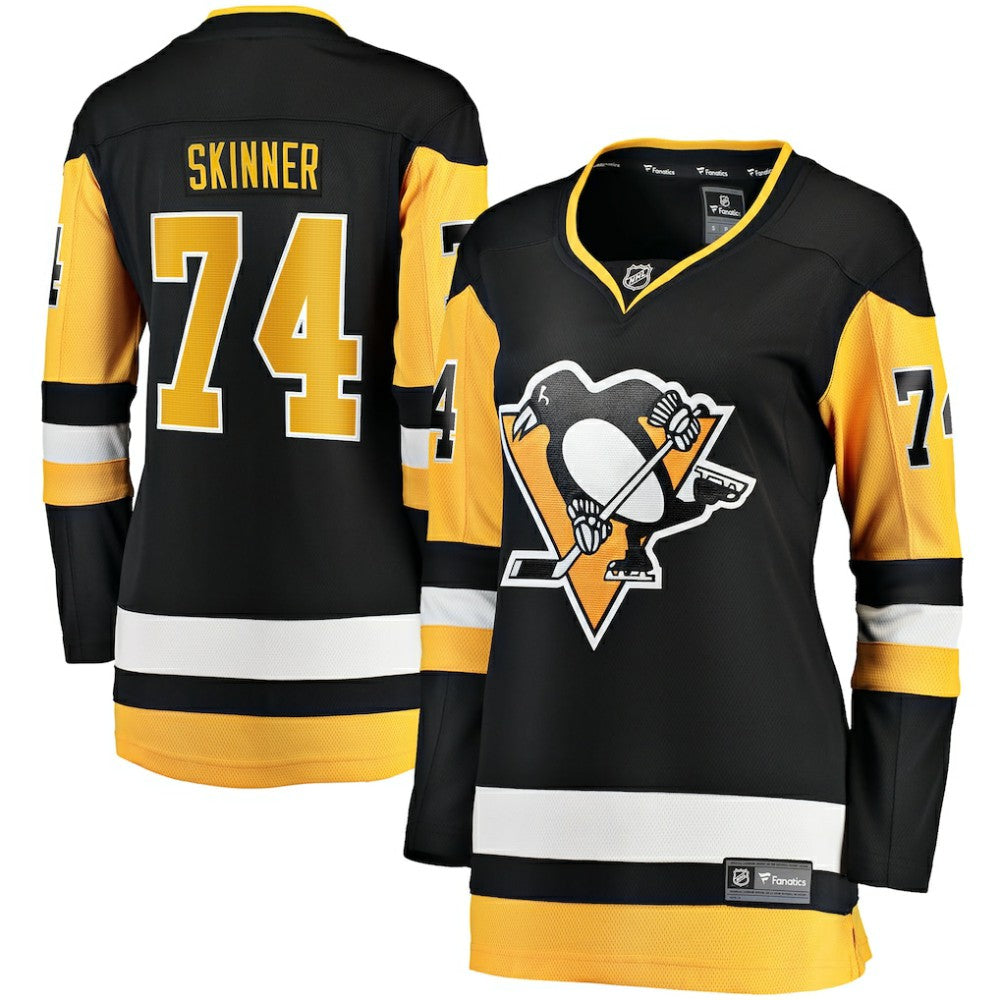 Stuart Skinner Pittsburgh Penguins Indiana Women's Home Breakaway Jersey Black