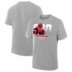 Patrick Kane Detroit Red Wings 500 Career Goals Milestone T-Shirt Gray