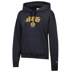 Boston Bruins Champion Women's Powerblend Fleece Hoodie Black