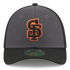 San Francisco Giants Player Replica Alternate 39THIRTY Flex Hat Gray/Black | New Era