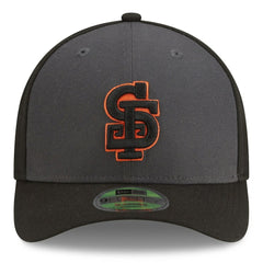 San Francisco Giants Player Replica Alternate 9FORTY M-Crown Adjustable Hat Gray/Black | New Era