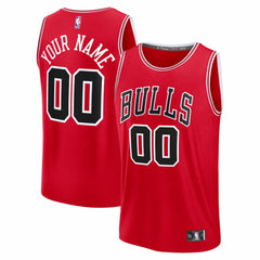 Chicago Bulls Youth Fastbreak Custom Jersey sale - Icon Editi- Red