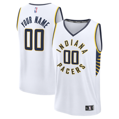 Indiana Pacers Fanatics Fast Break Custom Jersey - Icon Edition - White