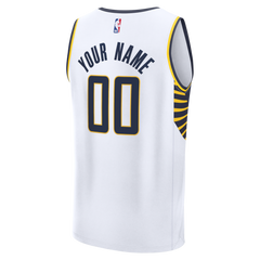 Indiana Pacers Fanatics Fast Break Custom Jersey - Icon Edition - White