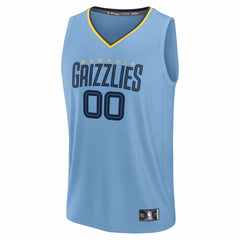 Memphis Grizzlies Youth Fastbreak Custom Jersey - Statement Edition - Light Blue
