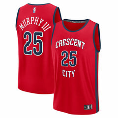 Trey Murphy III New Orleans Pelicans Fast Break Replica Player Jersey - Statement Edition - Red