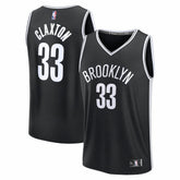 Nic Claxton Brooklyn Nets Fast Break Replica Jersey - Black - Icon Edition