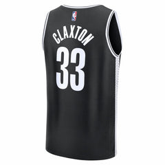 Nic Claxton Brooklyn Nets Fast Break Replica Jersey - Black - Icon Edition