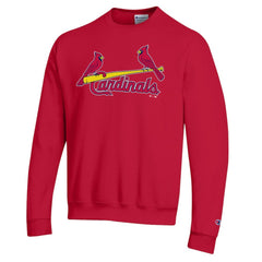 St. Louis Cardinals Champion Powerblend Wordmark Sweatshirt Red