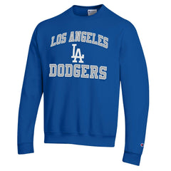 Los Angeles Dodgers Champion Heart & Soul Powerblend Sweatshirt Royal