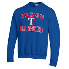 Texas Rangers Champion Heart & Soul Powerblend Sweatshirt Royal