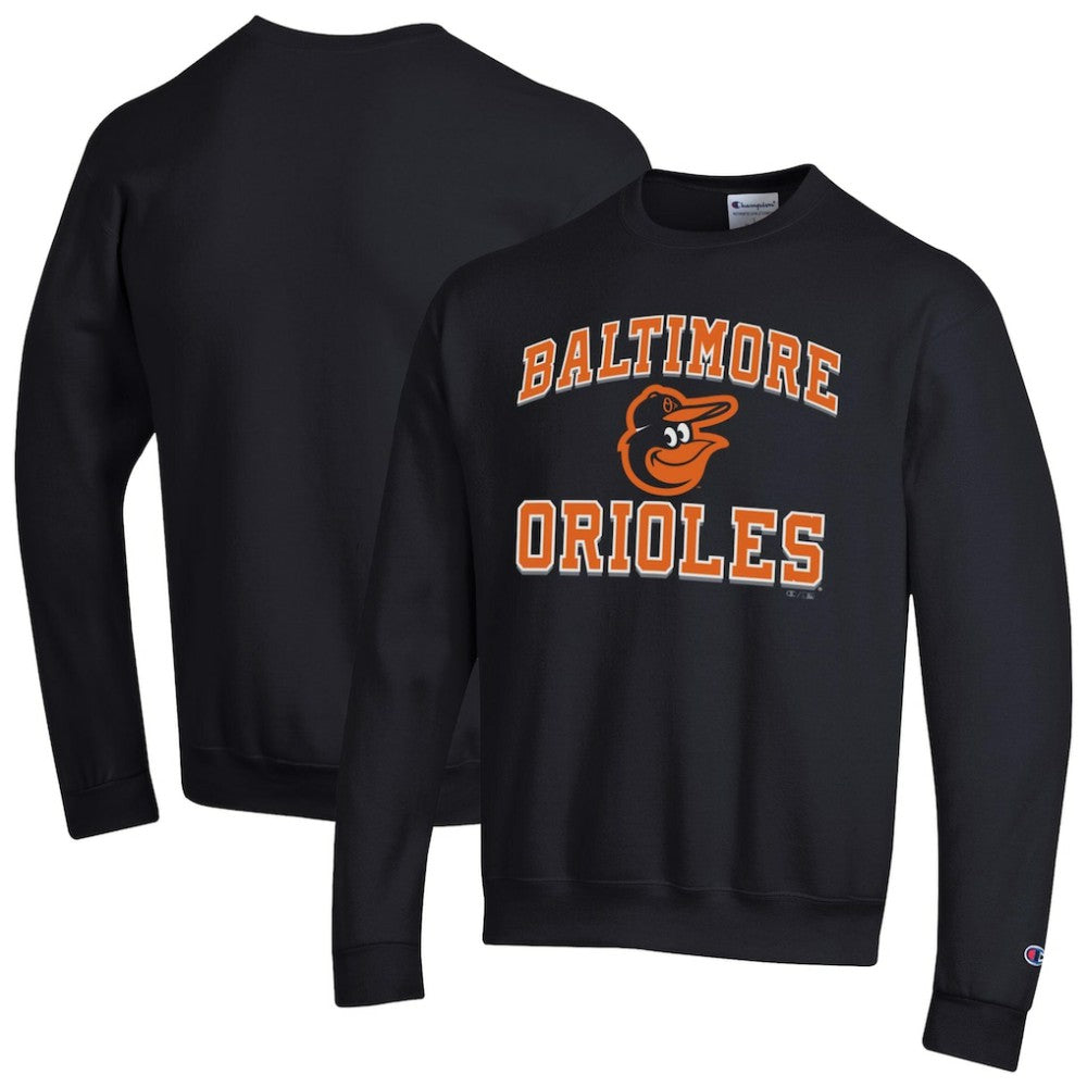 Baltimore Orioles Champion Heart & Soul Powerblend Sweatshirt Black