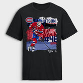 Lane Hutson Montreal Canadiens Fresh Ice T-Shirt Black