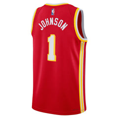 Jalen Johnson Atlanta Hawks Unisex Swingman Jersey - Icon Edition - Red