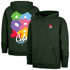 Chicago Cubs Gallery Foundation Hoodie Dark Green | 47 brand