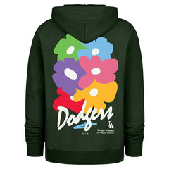 Los Angeles Dodgers Gallery Foundation Hoodie Dark Green | 47 brand