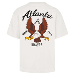 Atlanta Braves Souvenir Eagle Foundation T-Shirt Cream | 47 brand