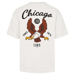 Chicago Cubs Souvenir Eagle Foundation T-Shirt Cream | 47 brand