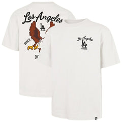 Los Angeles Dodgers Souvenir Eagle Foundation T-Shirt Cream | 47 brand