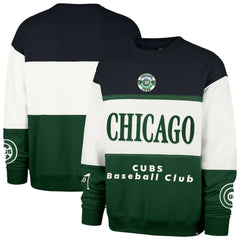 Chicago Cubs Tee Up Maximalist Fleece Sweatshirt Green | 47 brand