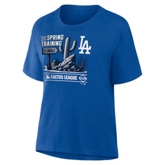 Los Angeles Dodgers Women's 2026 Spring Training Cactus League Hometown Special T-Shirt Royal