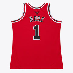 Derrick Rose Chicago Bulls 2008-09 Authentic Jersey sale - Red