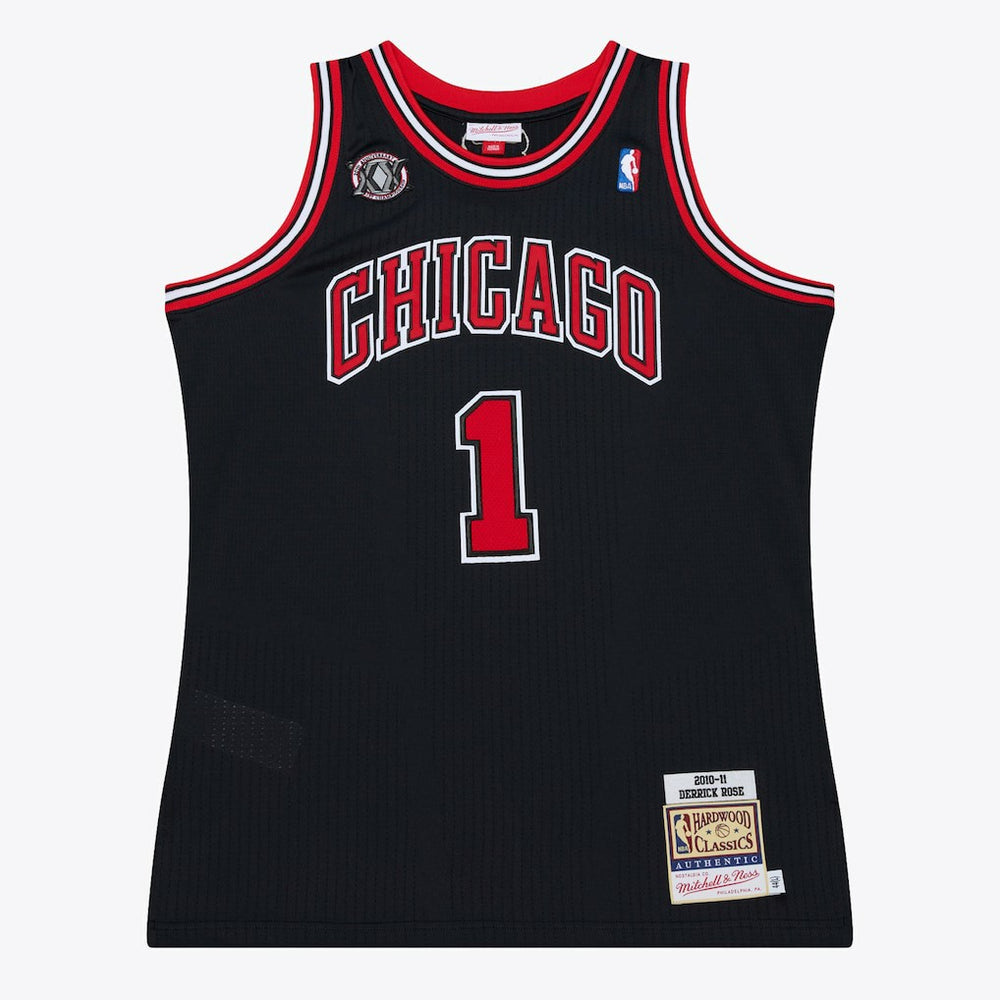 Derrick Rose Chicago Bulls 2010-11 Authentic Jersey sale - Black