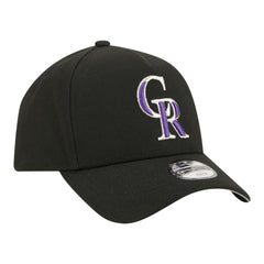 Colorado Rockies Youth 9FORTY A-Frame Adjustable Hat Black | New Era