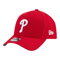 Philadelphia Phillies Youth 9FORTY A-Frame Adjustable Hat Red | New Era