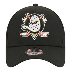 Anaheim Ducks New Era Youth 9FORTY A-Frame Adjustable Hat Black